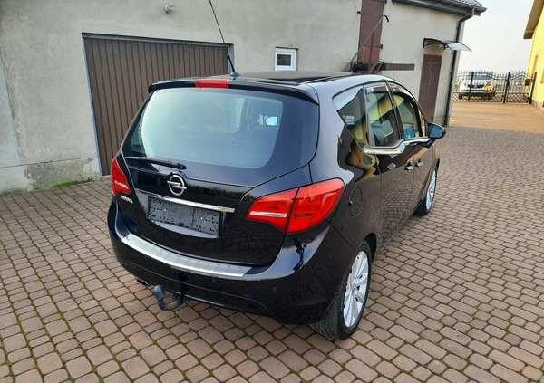 Opel Meriva cena 22900 przebieg: 208000, rok produkcji 2011 z Krośniewice małe 379